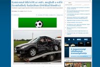 Při nehodě v Maďarsku zahynul Čech