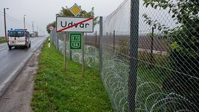 Plot na maďarské hranici - ilustrační snímek