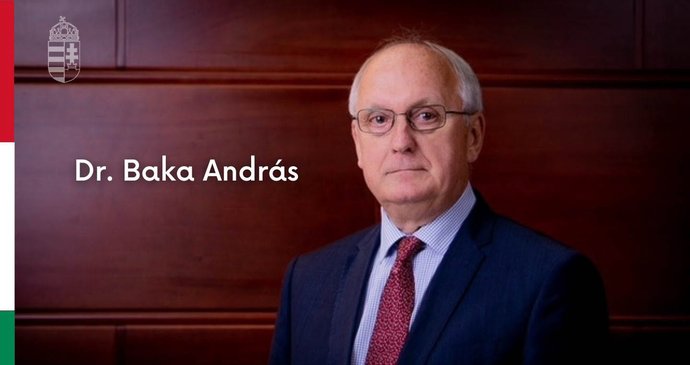 András Baka, kandidát na maďarského prezidenta