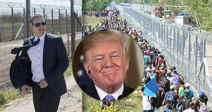Starosta pohraničního města László Toroczkai se pochlubil plotem, který zarazil uprchlickou vlnu. Doufá, že bude inspirací pro Trumpa.
