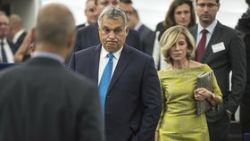 Maďarský premiér Viktor Orbán byl kvůli možnému uvalení sankcí před Evropským parlamentem na slyšení (11.9. 2018).