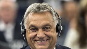 Maďarský premiér Viktor Orbán byl kvůli možnému uvalení sankcí před Evropským parlamentem na slyšení (11. 9. 2018).