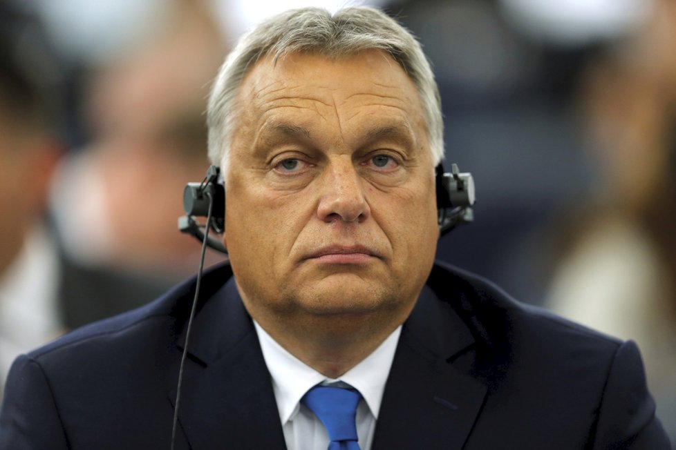 Maďarský premiér Viktor Orbán byl kvůli možnému uvalení sankcí před Evropským parlamentem na slyšení. (11. 9. 2018)