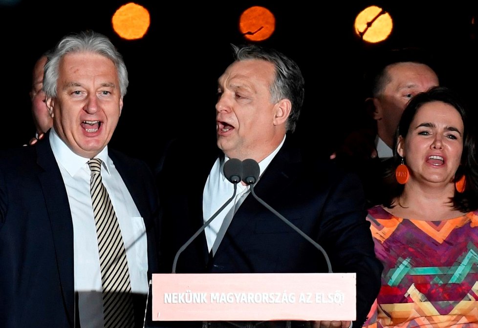 Maďarský premiér Viktor Orbán slaví další triumf