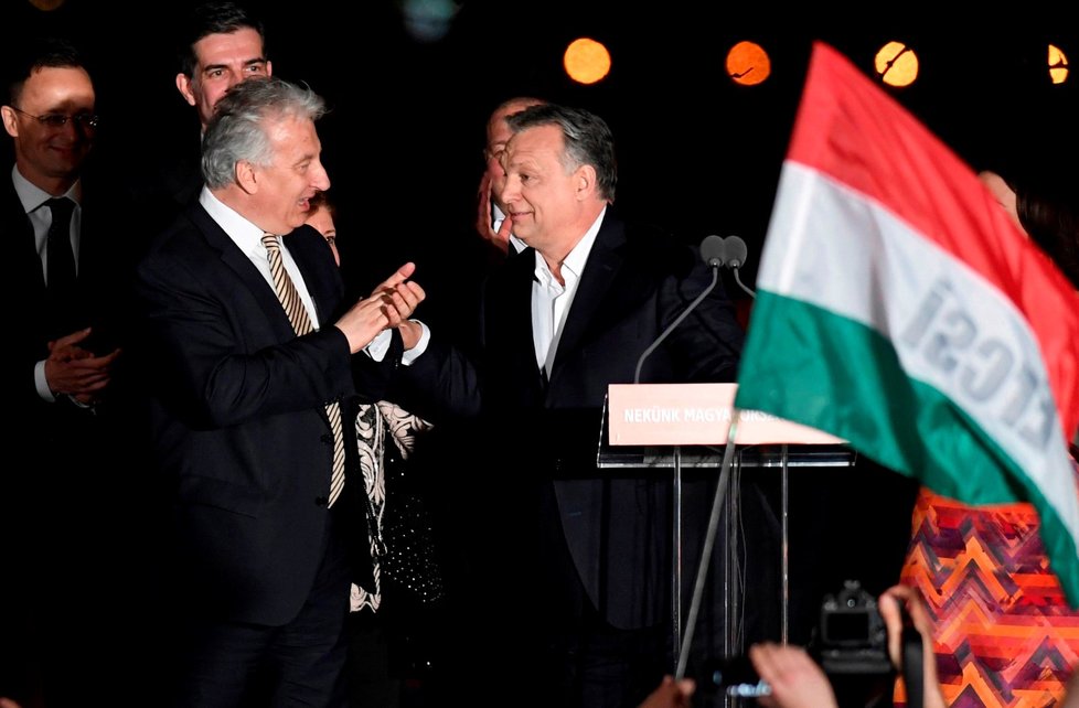 Maďarský premiér Viktor Orbán slavil další volební triumf.