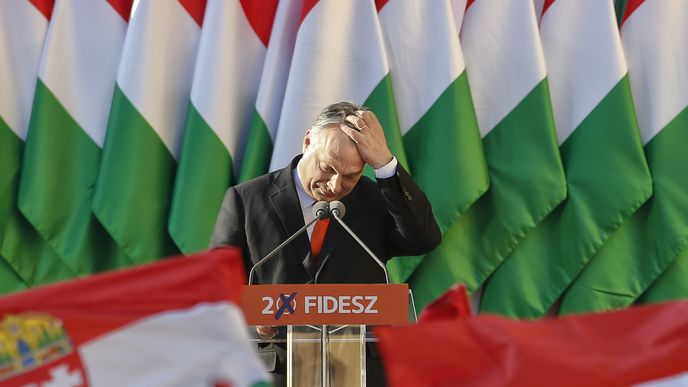 Viktor Orbán, maďarský premiér a lídr strany Fidesz