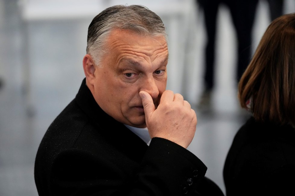 Parlamentní volby v Maďarsku: Premiér Viktor Orbán odevzdal svůj hlas (3.4.2022).