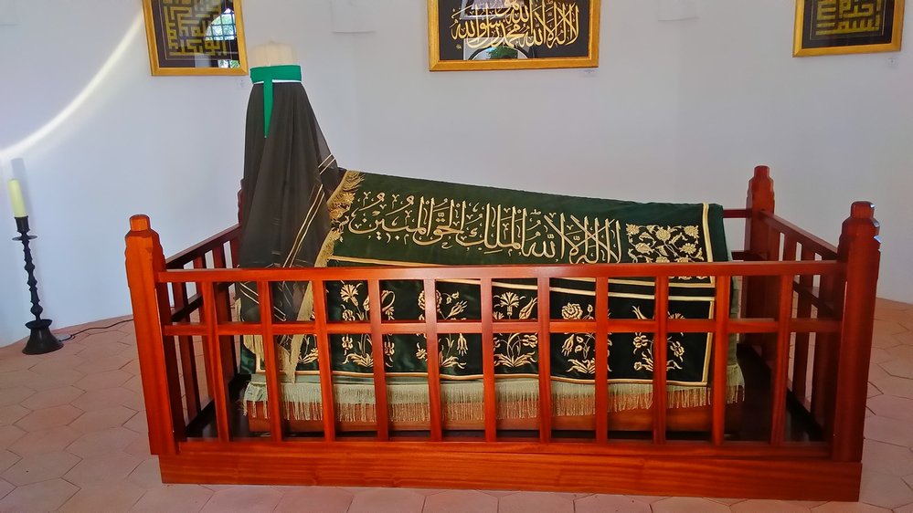 Samotný hrob islámského světce Gül Baby