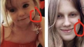 Žena má mít stejnou skvrnu, jako měla Maddie.