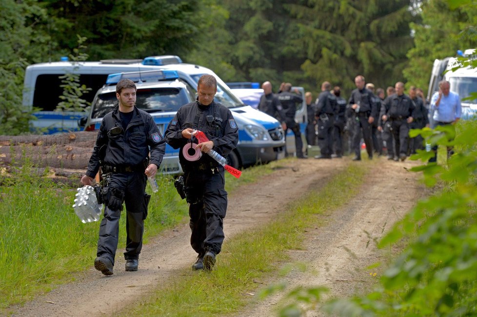 V lese v Bavorsku byly objeveny ostatky „německé Maddie“ Peggy Knobloch.