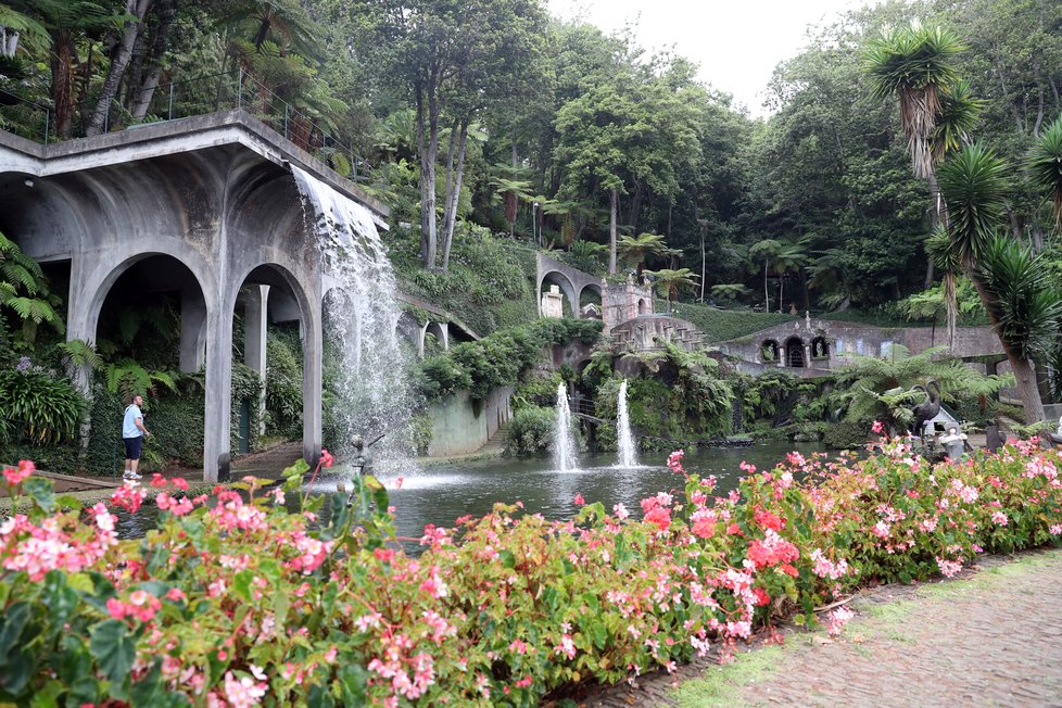 Botanická zahrada Monte palace garden ve Funchalu