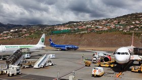 Letiště na Madeiře postihly problémy s povětrnostními podmínkami.