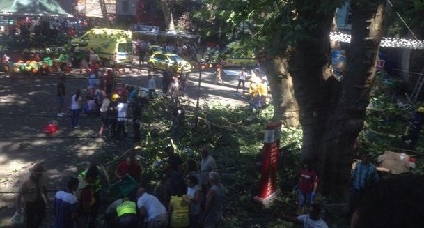 Strom na Madeiře zabil nejméně 10 lidí