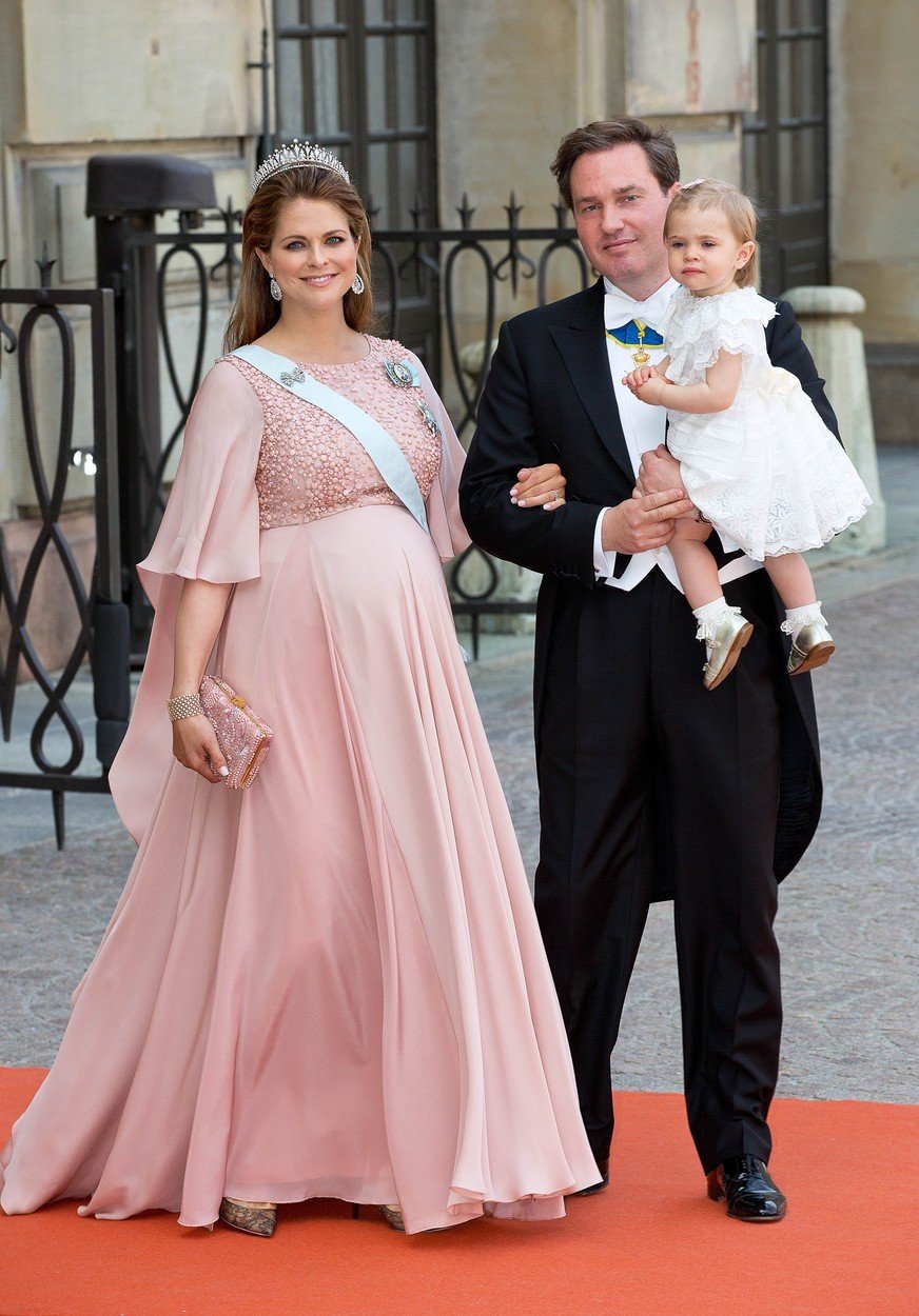 Švédská princezna Madeleine dnes porodila syna.