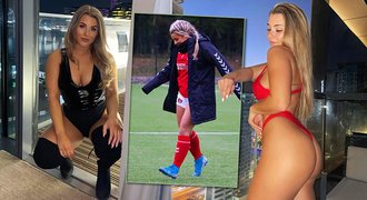 Krásná fotbalistka mění po vyhazovu povolání: Místo kopané porno!