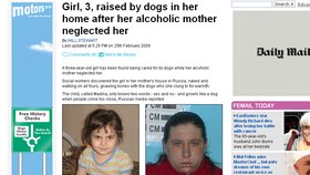 Tříletou holčičku vychovávali psi