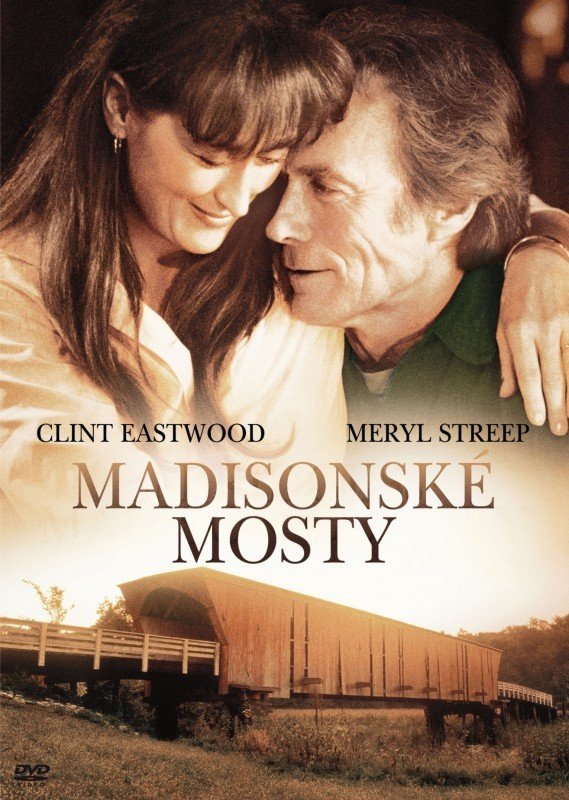 Osamělá žena v domácnosti Meryl Streep zažije krásný románek s fotografem Clintem Eastwoodem ve filmu Madisonské mosty (1995).