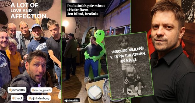 Jiří Mádl slavil 40.