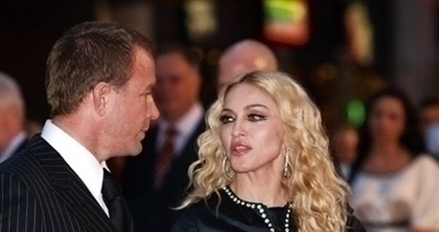 Madonna a její exmanžel Guy Ritchie