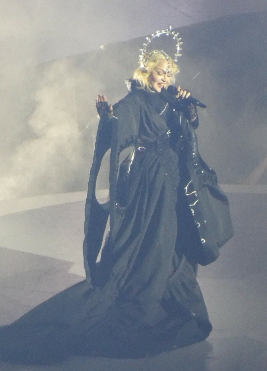 Koncert Madonny v Londýně v rámci Celebration tour 