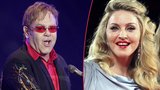 Eltona Johna převálcovala Madonna, zpěvák to nedokáže unést