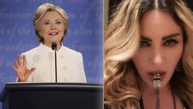 Madonna to s podporou Hillary Clintonové přehnala. Voličům nabízela orál.