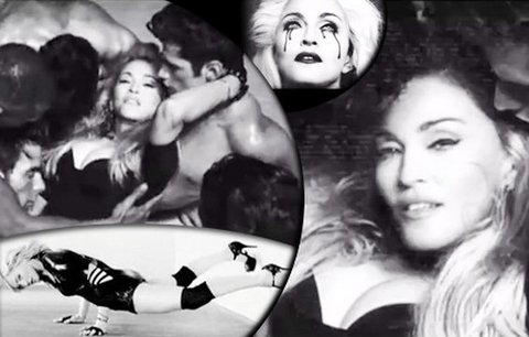 Machr Madonna: Kliky dělá na jehlách a opřená o stěnu! 