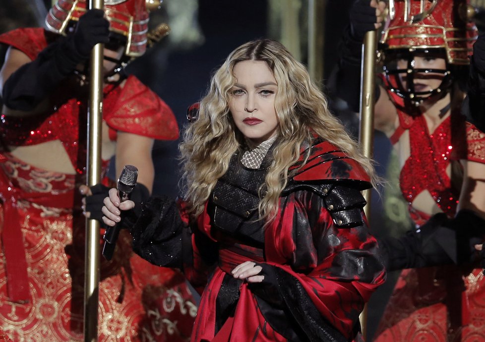 Madonna na tour v Austrálii.