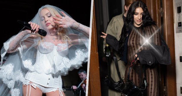 Madonna s dcerou Lourdes: Černobílá provokace