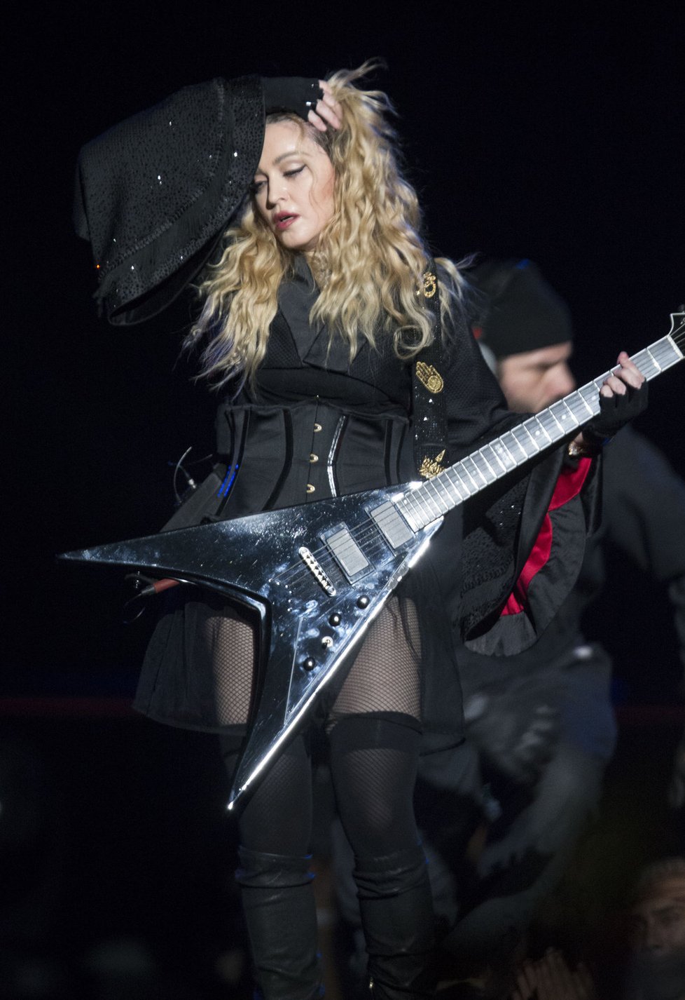 Madonna vystoupila na dvou koncertech v Praze.