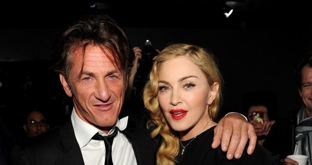 Sean Penn a Madonna v roce 2013
