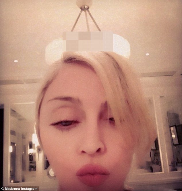 Madonnina selfie