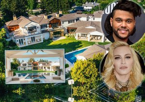 Tohle nádherné bydlení si Madonna koupila od zpěváka The Weeknda
