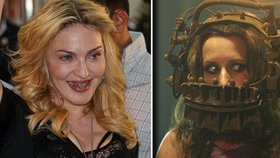 Madonna vypadá se zlatými zuby skoro jako oběť z hororu Saw