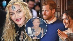 Harry a Meghan se nestačí divit! Madonna přišla s šokující nabídkou