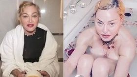 Madonna v bizarním videu opěvuje koronavirus: je úžasné, jak nevidí rozdíly.