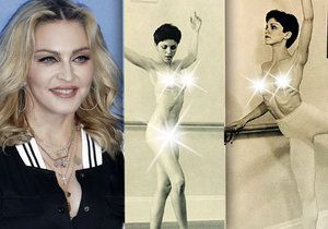 Madonna se za mlada nechala nafotit nahá.