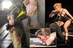 Madonna na koncertu v New Yorku řádila jako utržená ze řetězu