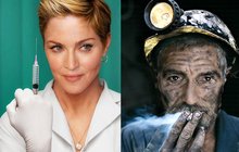 Celebrity v civilu: Madonna jako sestřička, George Clooney jako horník... 