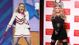 Popová královna Madonna má voskovou dvojnici