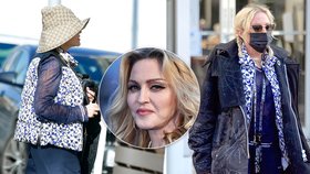 Madonna jako bezdomovec v outfitu za minimálně 80 tisíc.