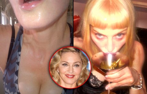 Zpocený výstřih a lascivní Martini: To je Madonna v soukromí