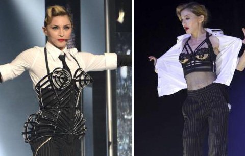 Madonna odstartovala nové turné v podprsence!