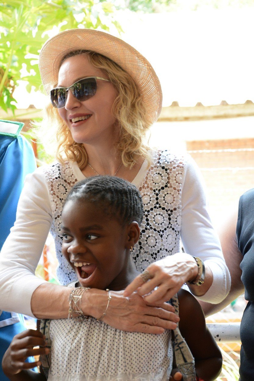 Madonna adoptovala svou Mercy z Malawi v roce 2009.
