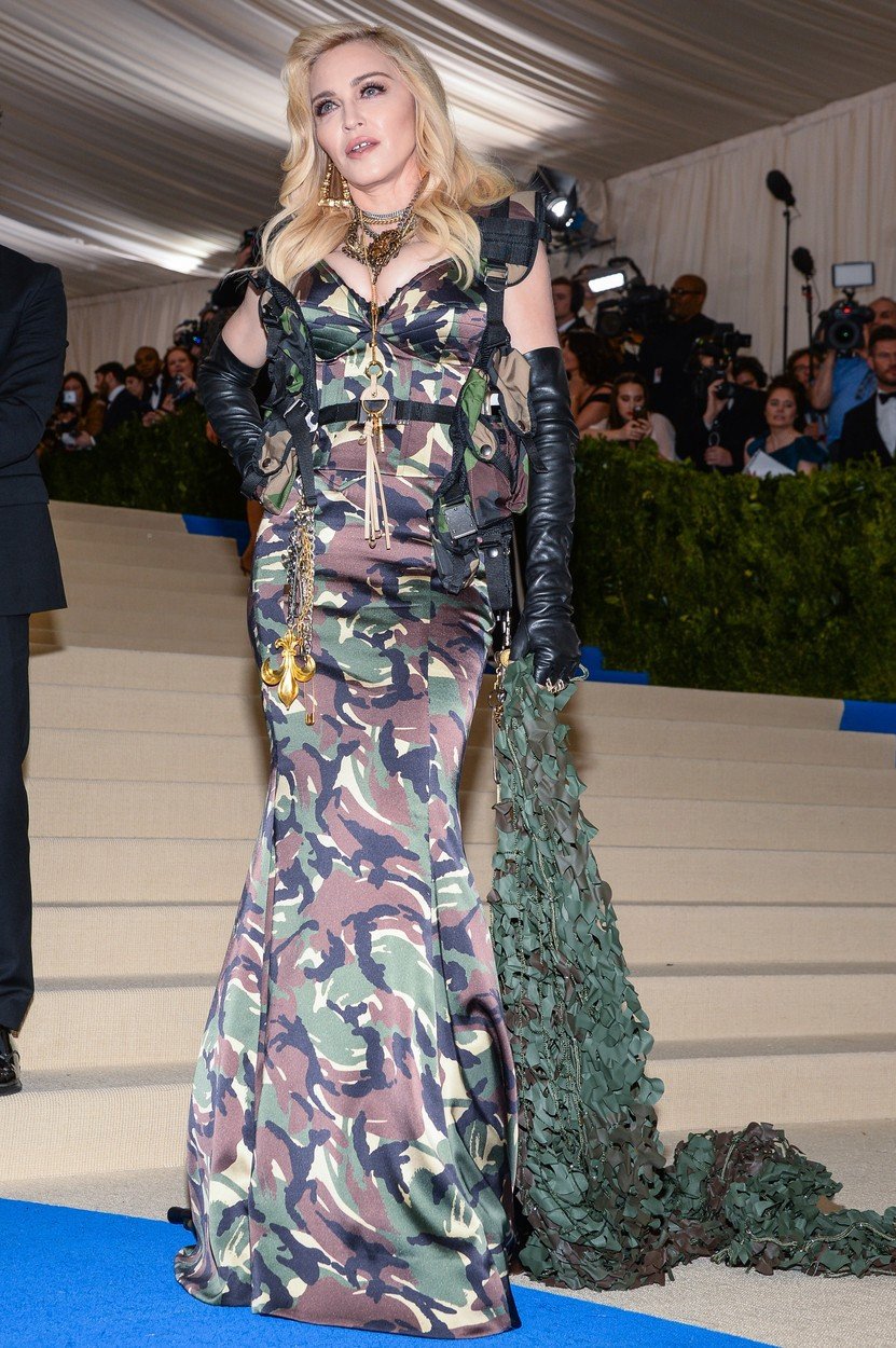 Na akci Met Gala dorazila i Madonna.