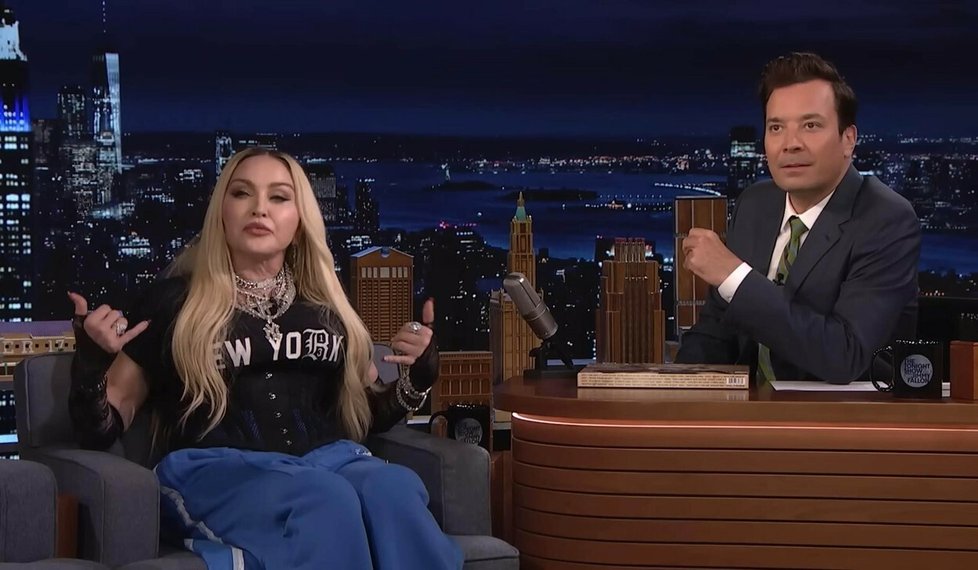 Madonna v talk show Jimmyho Fallona