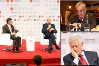 Bill Clinton je takový americký kníže Karel: Usnul na konferenci