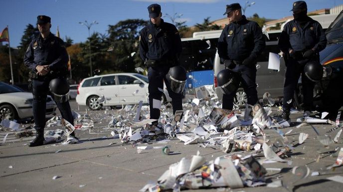 Madrid má kvůli stávce problém s odpadky