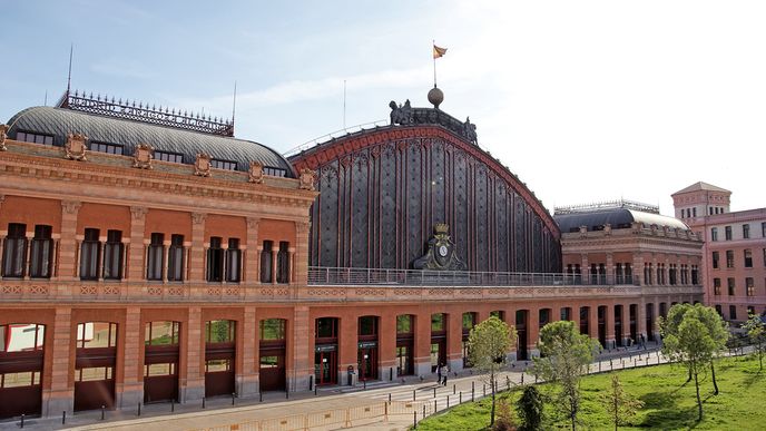 Madridské nádraží Atocha