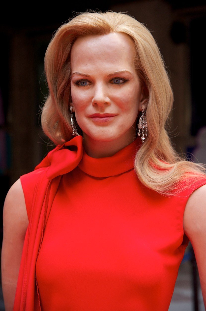 Ve skutečnosti krásná Nicole Kidman to od tvůrců figuríny pěkně schytala.